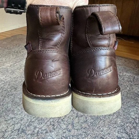 Danner Dark Brown Leather Chelsea Boots - Picture 4 of 9